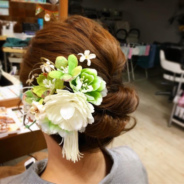 結婚式ヘアーセット Blog 福井県鯖江市の美容室フラウ Frau Hair Organic Relaxation